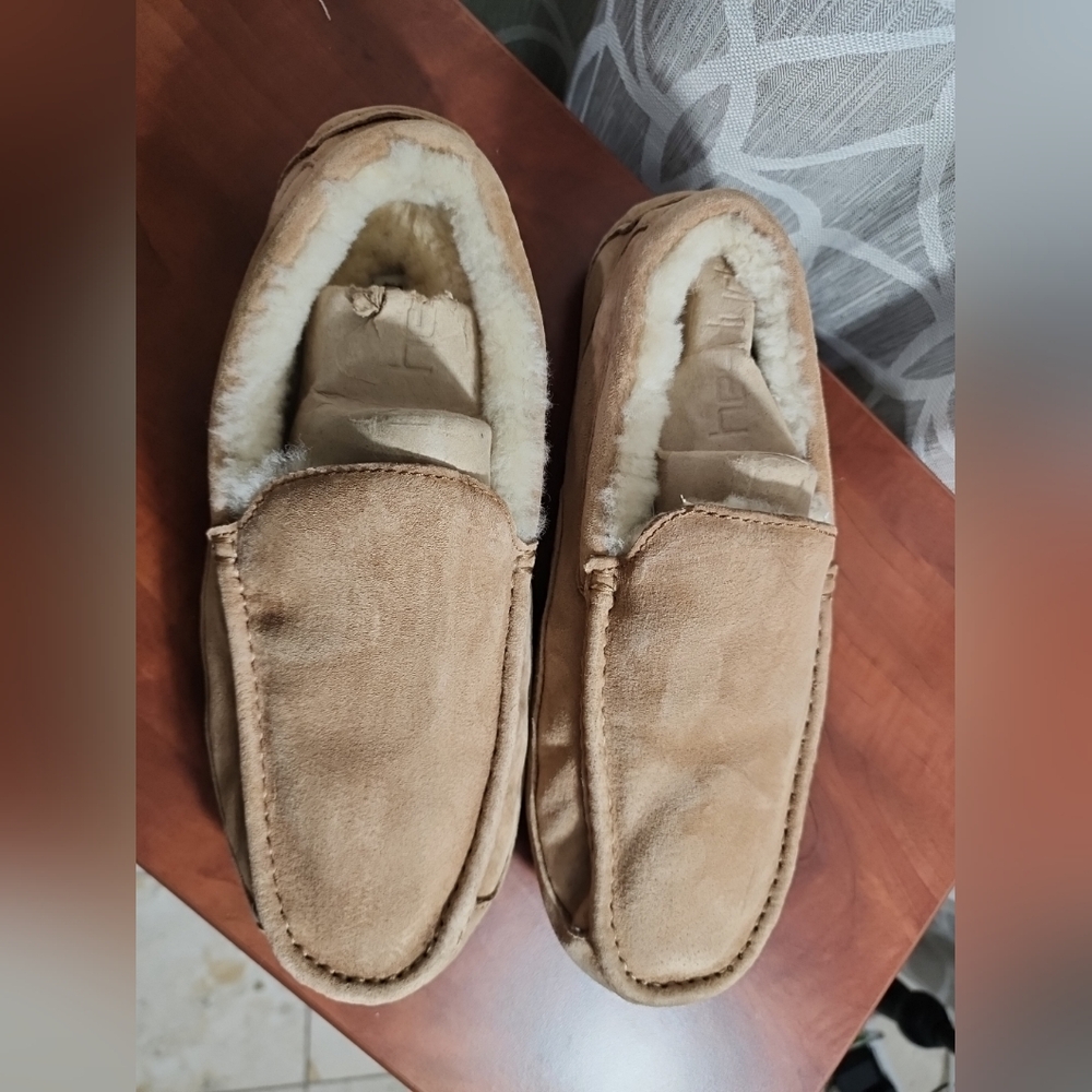UGG Men's Light Brown Slip-On Loafers